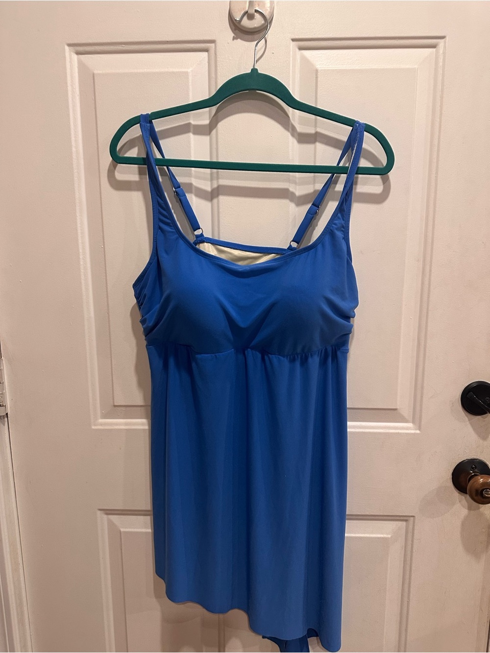 Coastal Blue 1X Tankini Swim Top